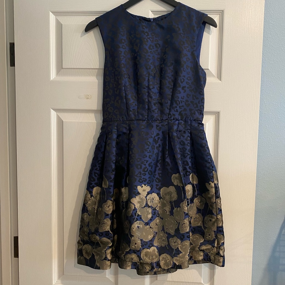 Badgley Mischka mini fit & flare dress